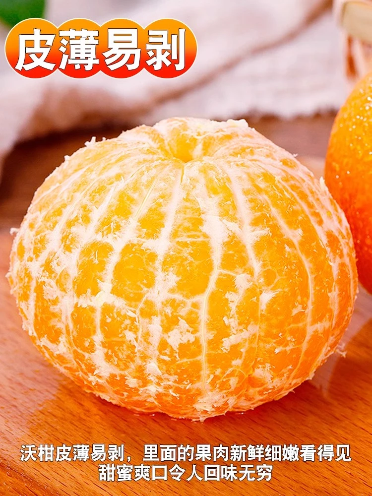 云南沃柑现摘现发当季高原沃柑新鲜水果冰糖纯甜无渣橘子