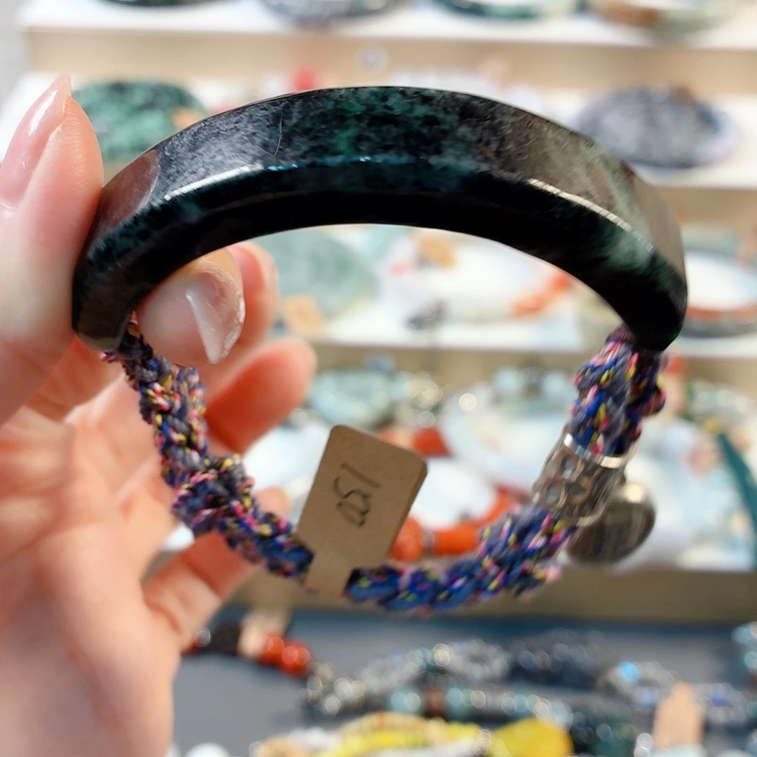 翡翠未镶嵌手链手串