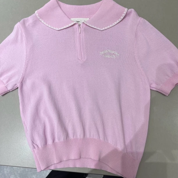 8942儿童花边领T恤