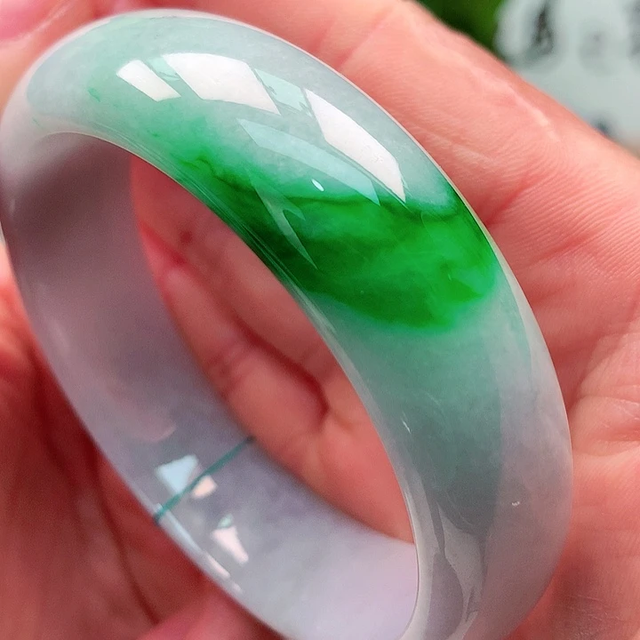 翡翠未镶嵌手镯天然翡翠手镯