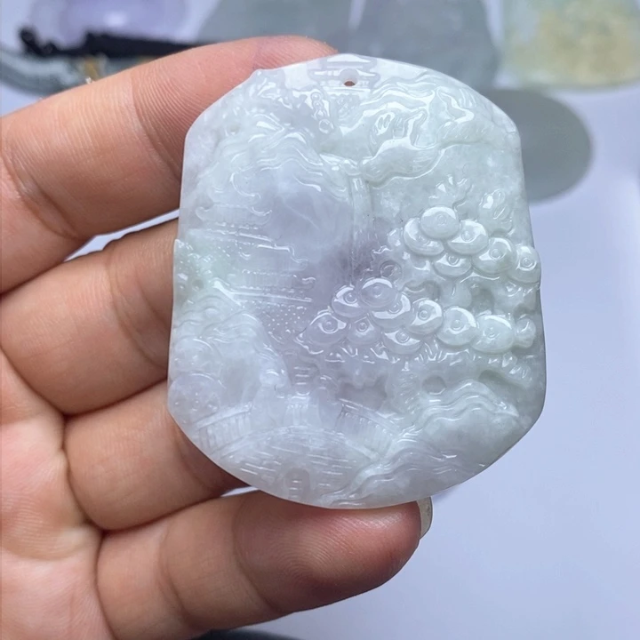 颈饰未镶嵌翡翠翡翠