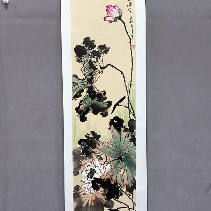 国画亲笔手绘放心去藏