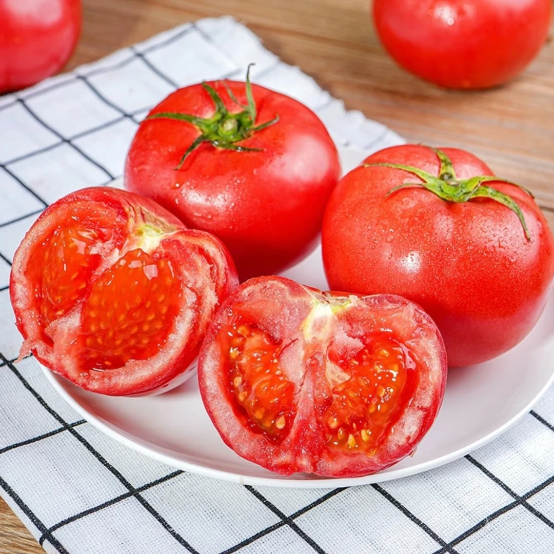 四川米易沙瓤西红柿4.5斤软糯香甜多汁可生吃水果蔬菜