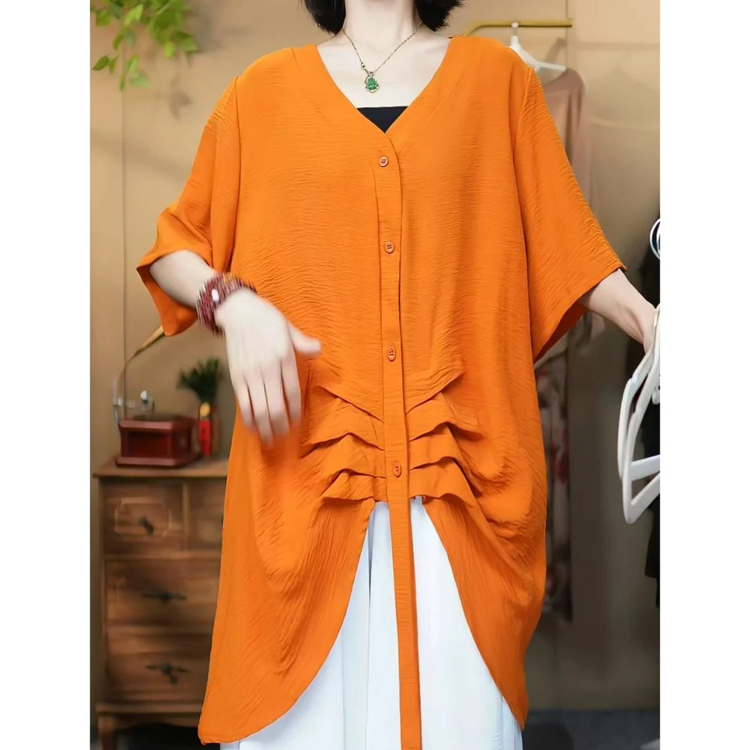188橙光绚烂高端气质显白大气款上衣
