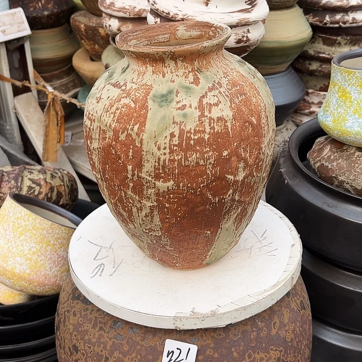 景德镇精品花盆栽适合口12高27