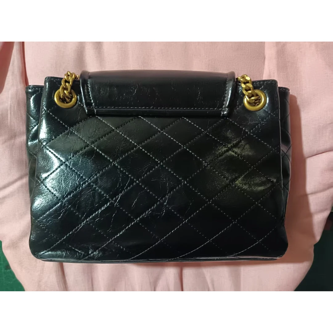 TOLEX2025新款手工女包时尚百搭大塔黑色