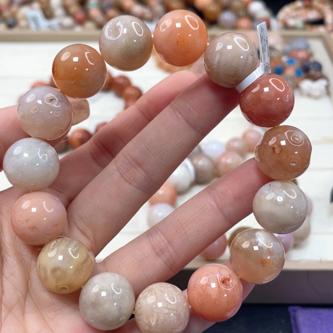 未镶嵌手链硅化珊瑚（珊瑚玉）125