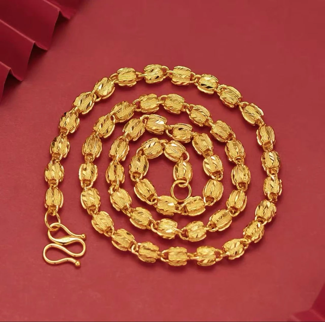 小洁甄选 气质国潮合金南瓜珠子项链 DH56681