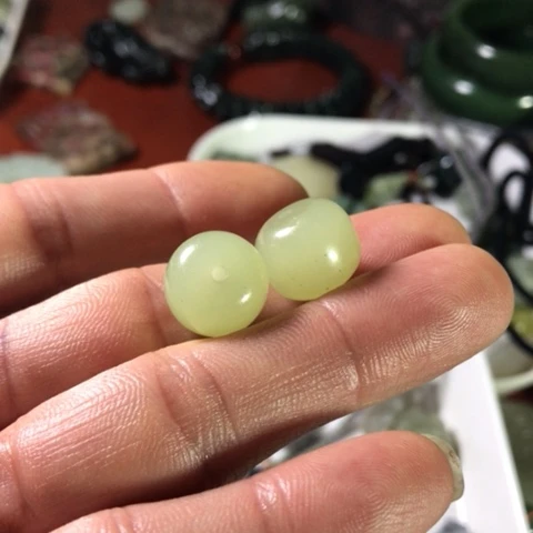 未镶嵌手链和田玉（糖玉）执*