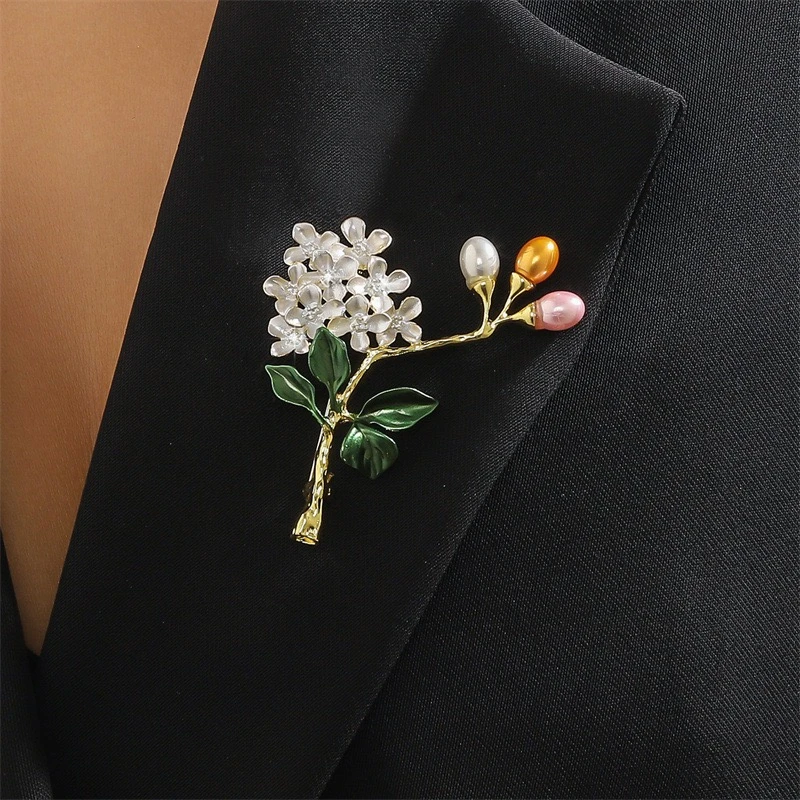 铜合金胸针 国风优雅气质轻奢古风精致-171