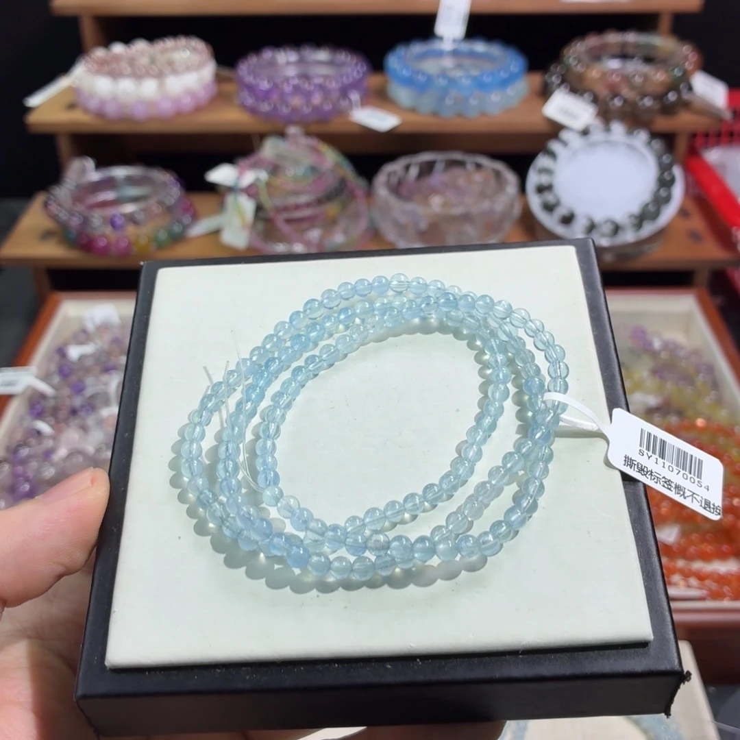手串水晶未镶嵌海蓝宝