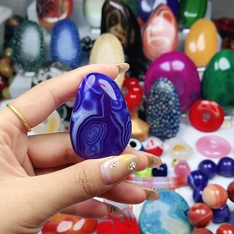 玛瑙/玉髓未镶嵌珠宝半成品