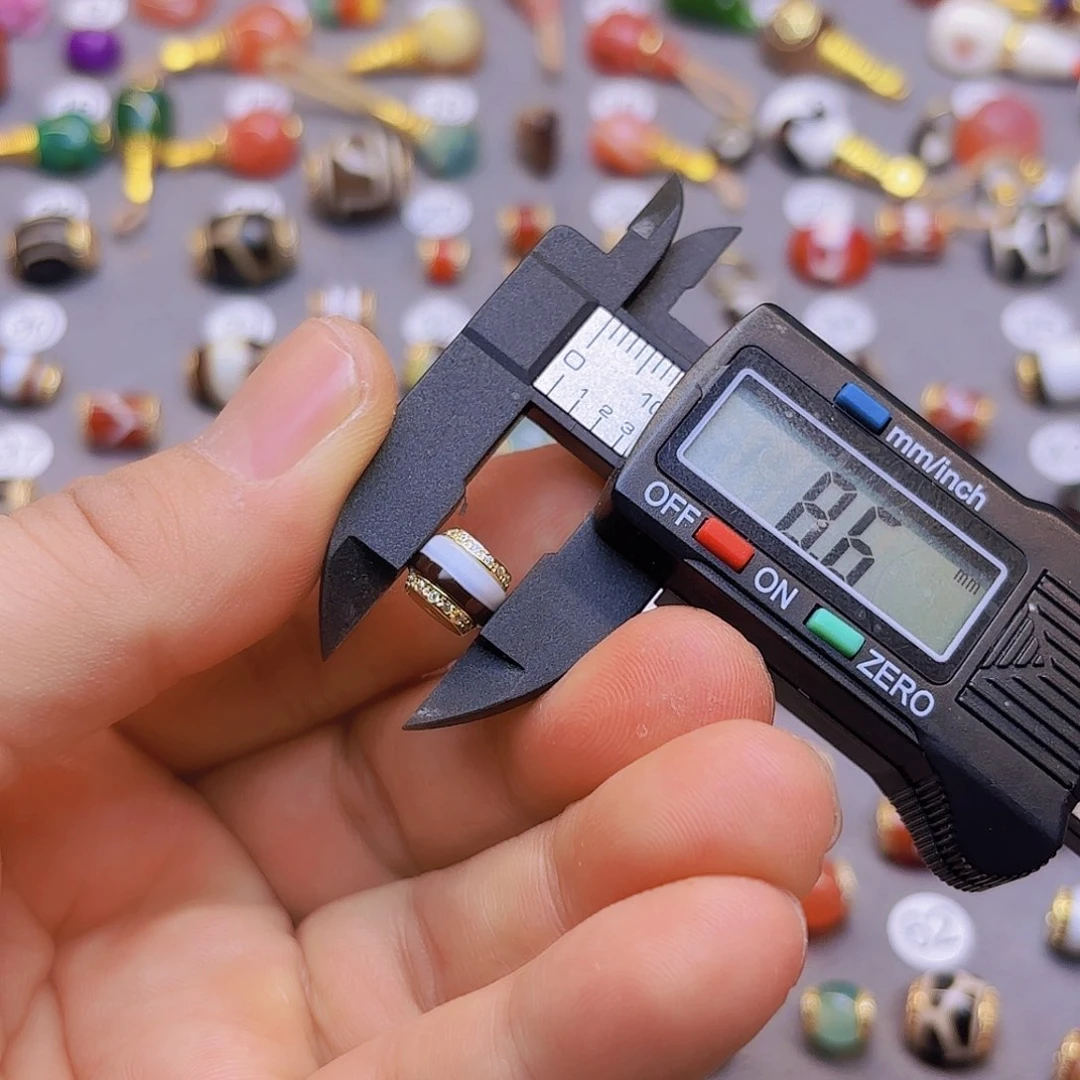 玛瑙/玉髓隔珠未镶嵌