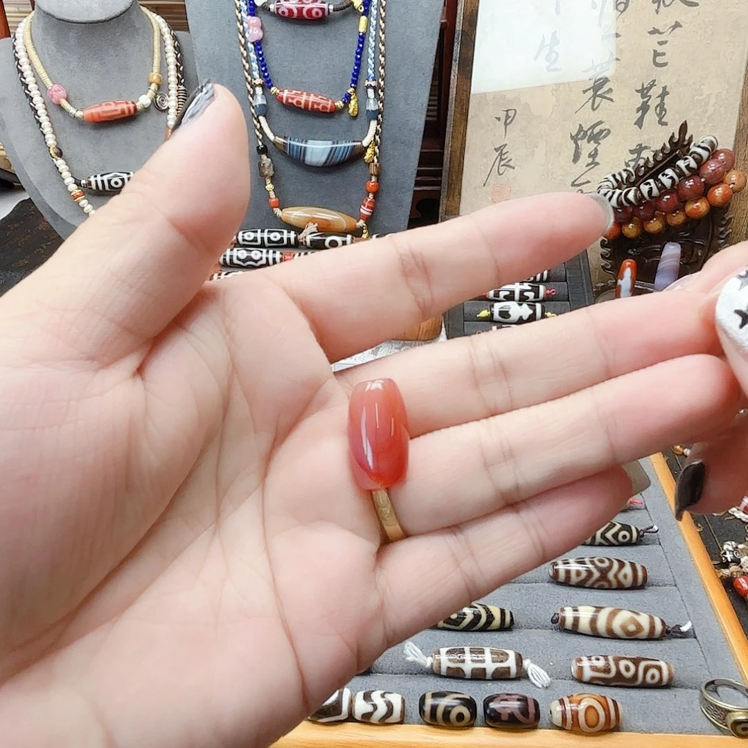 玛瑙/玉髓合金颈饰