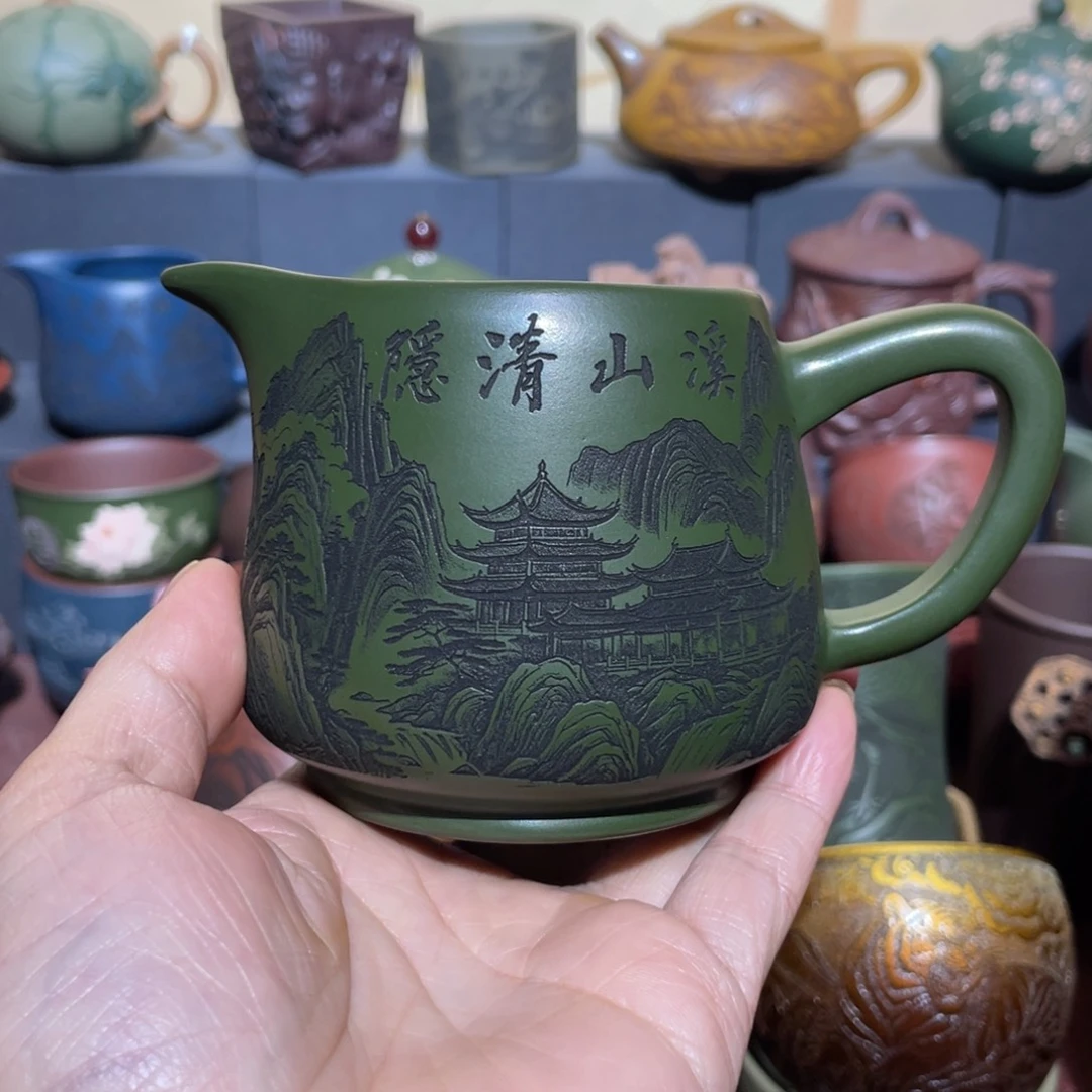 原矿紫砂手工主人杯