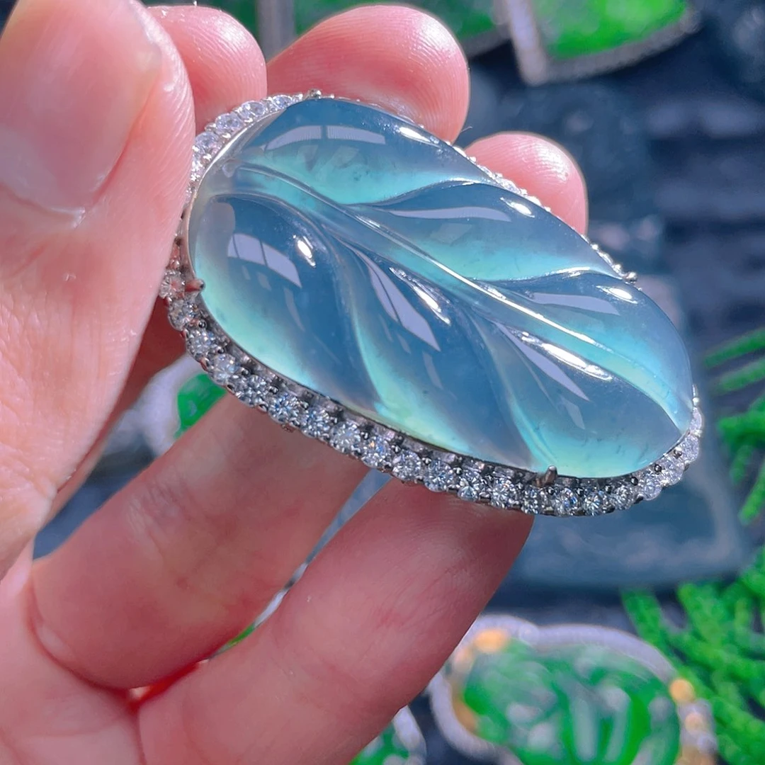 颈饰未镶嵌翡翠翡翠