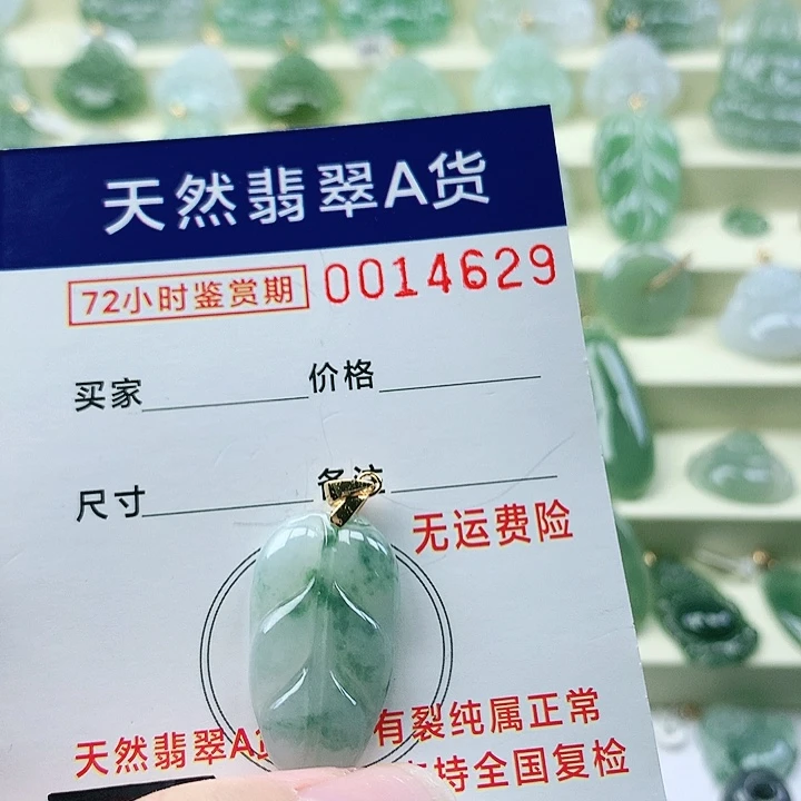 颈饰未镶嵌翡翠吊