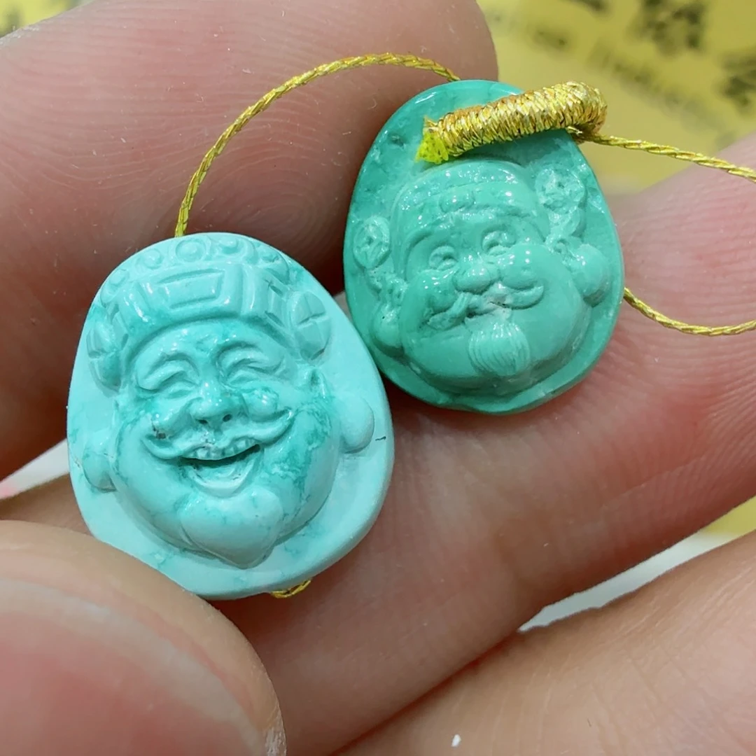 绿松石未镶嵌配饰