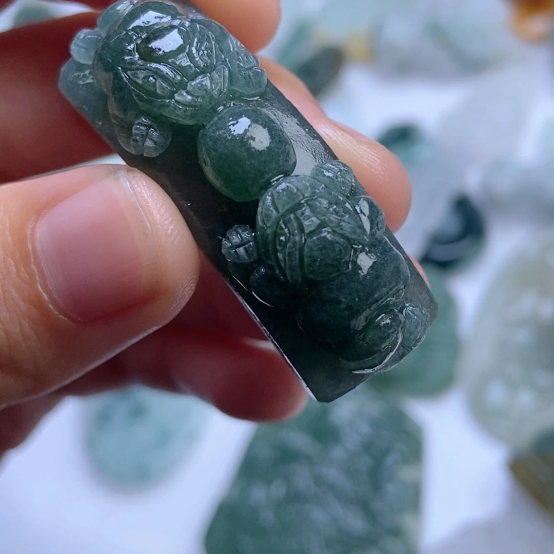 未镶嵌挂件翡翠翡翠