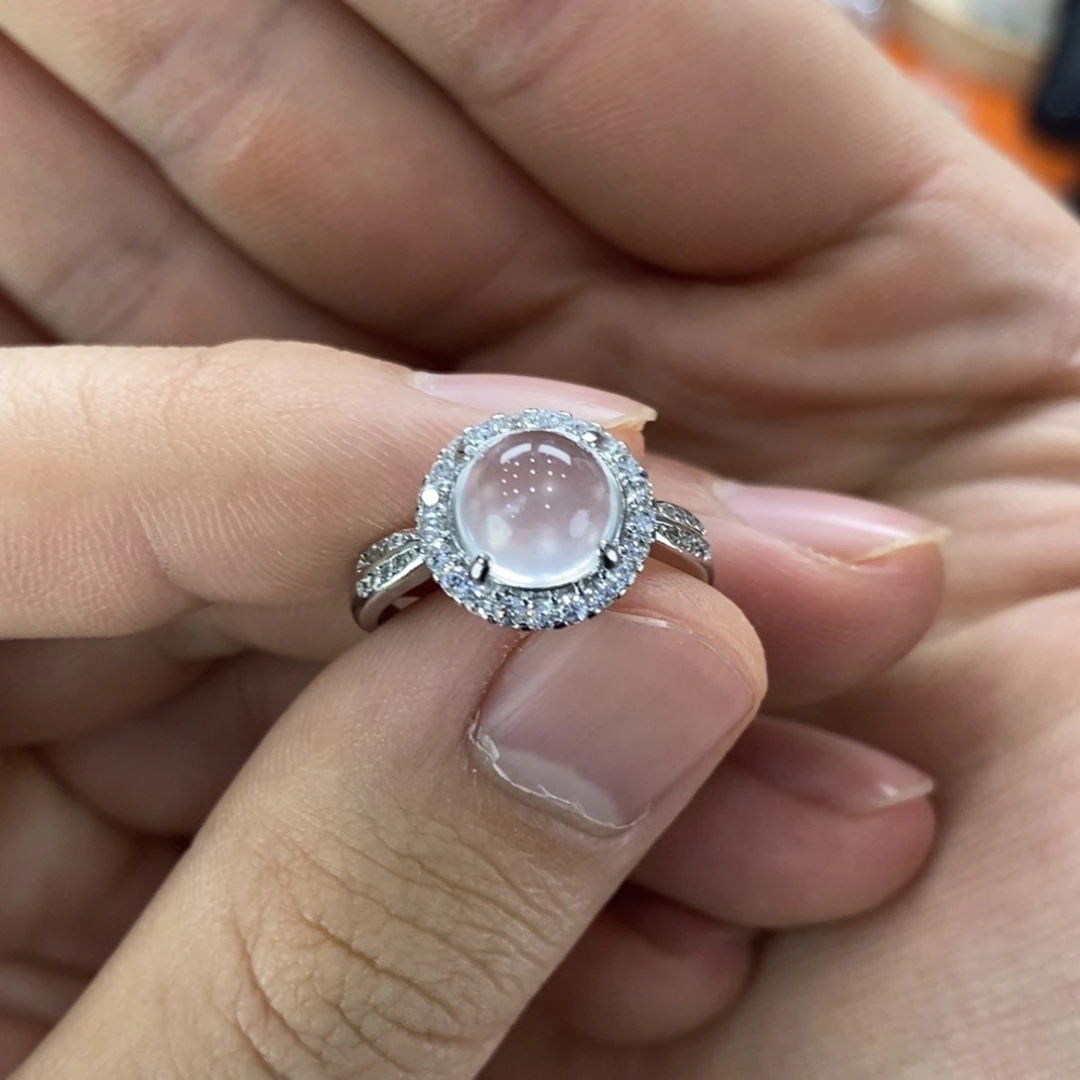 石英质玉吊坠(赠链)合金