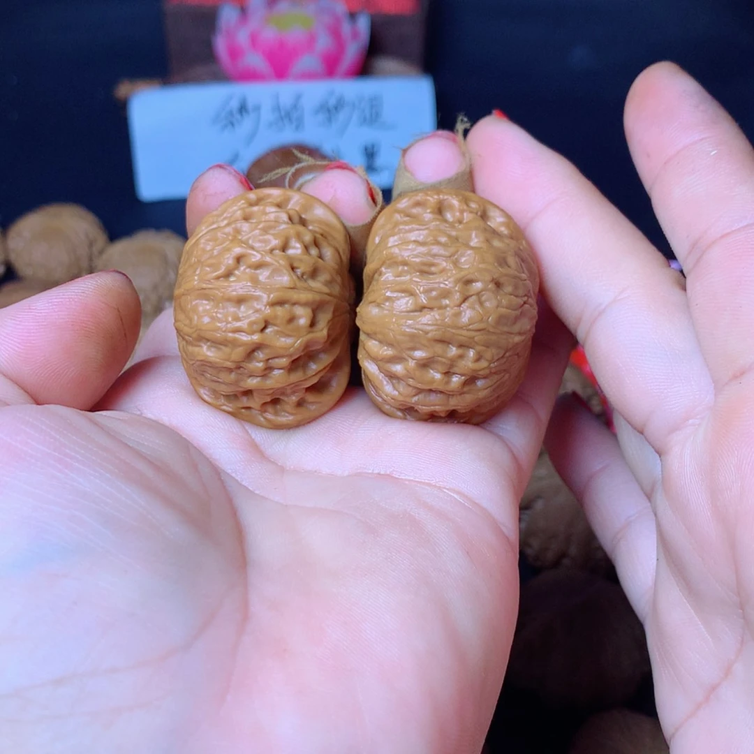 【闪购商品】文玩核桃把件铁锤39微修