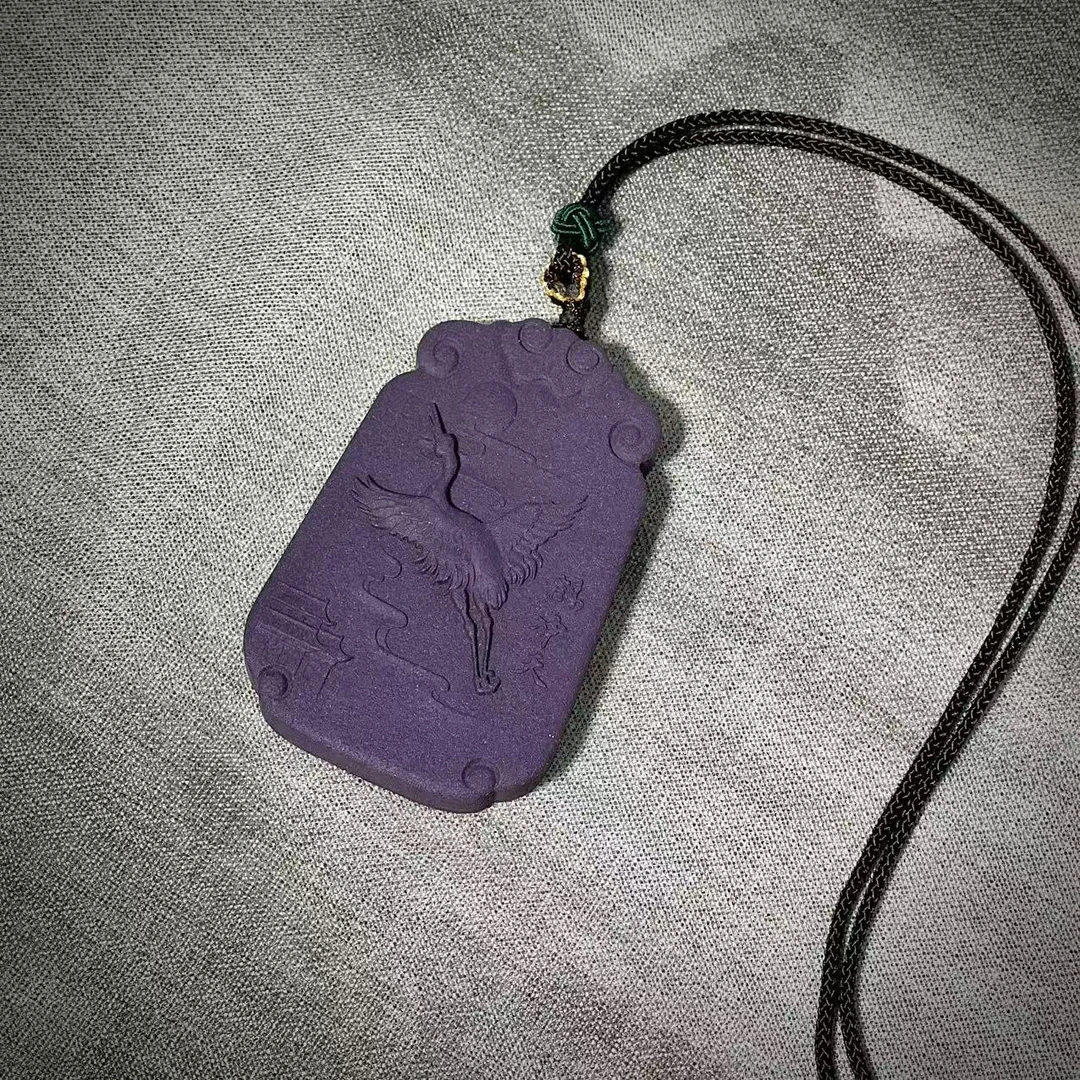 【状元郎·鹤冲天牌】古法合香饰品