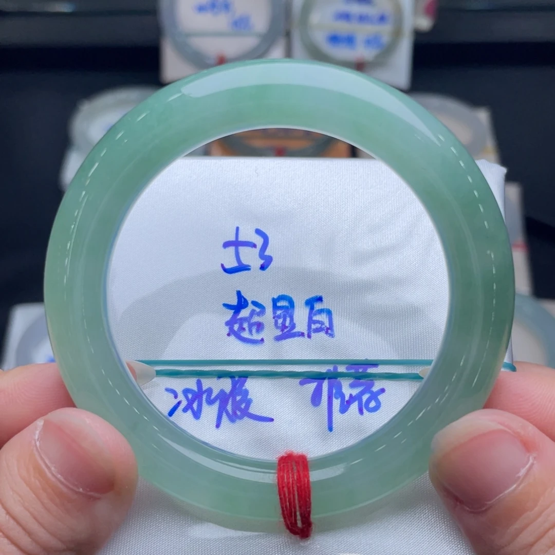 翡翠未镶嵌手镯28