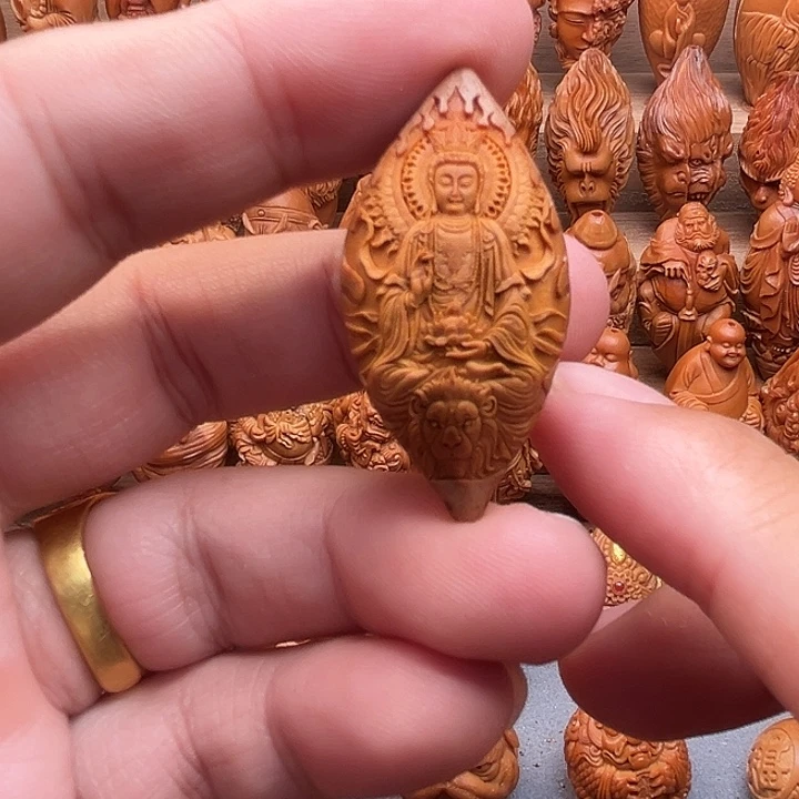 吊坠橄榄核20文殊