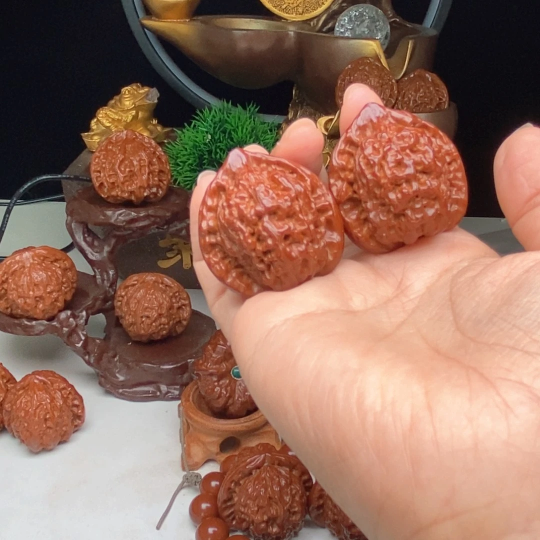 文玩核桃吊坠36官帽