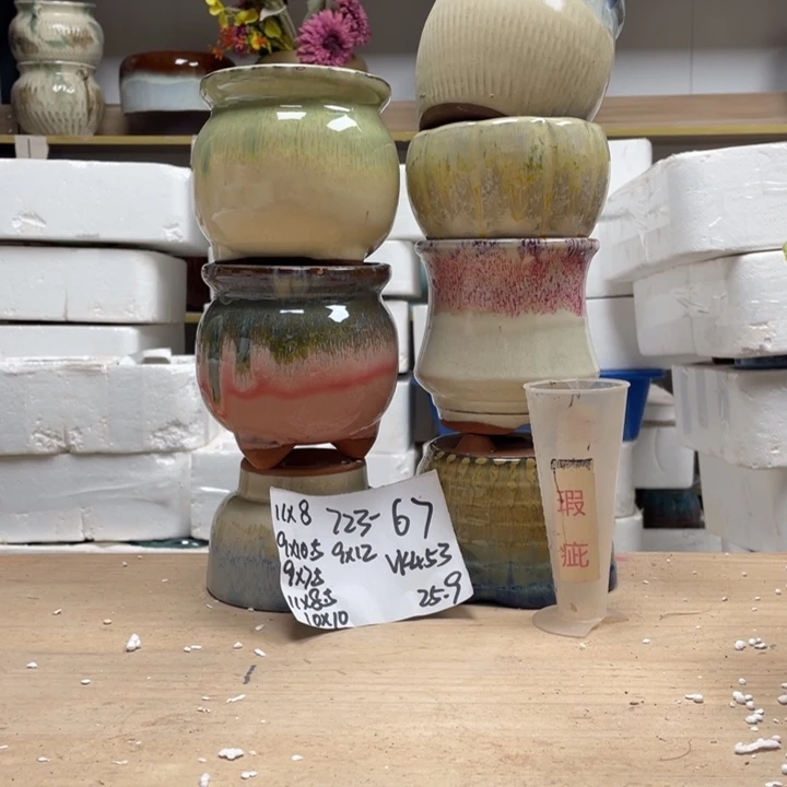 粗陶多肉花盆微瑕67000