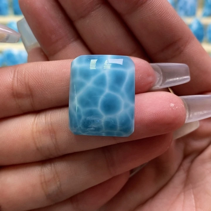 L***e针钠钙石（海纹石）未镶嵌颈饰