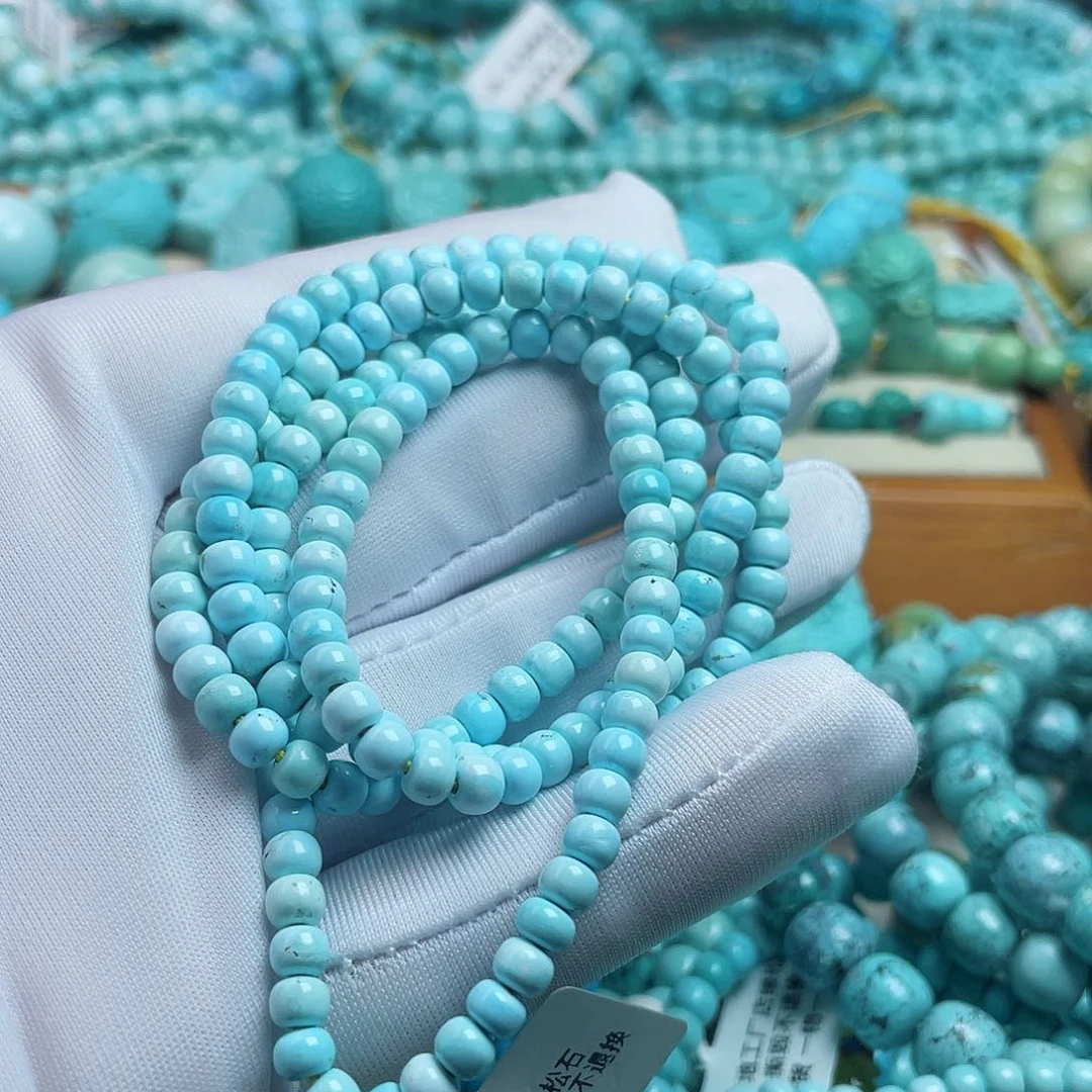 未镶嵌绿松石珠宝奇石