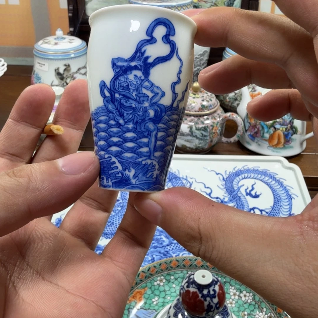 蕣***J全手工全手绘陶瓷
