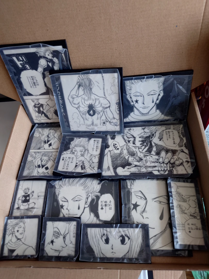 漫画切页手工制作冰箱贴专拍全职猎人西索库洛洛奇犽酷拉皮卡