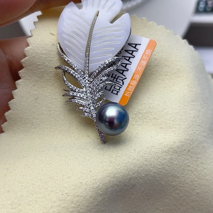 胸饰未镶嵌海水珍珠w25
