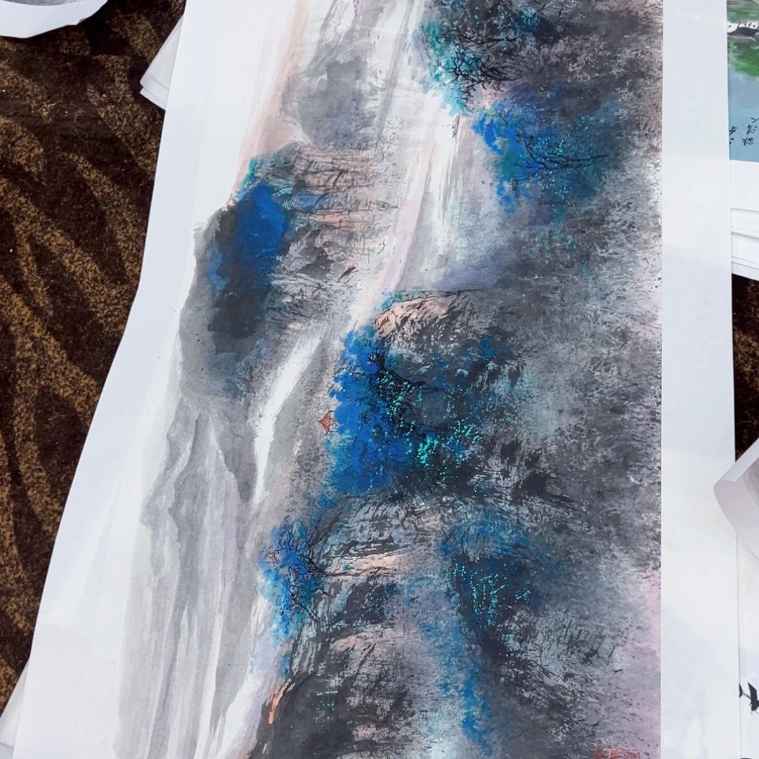 国画如*夫绘画艺术作品展