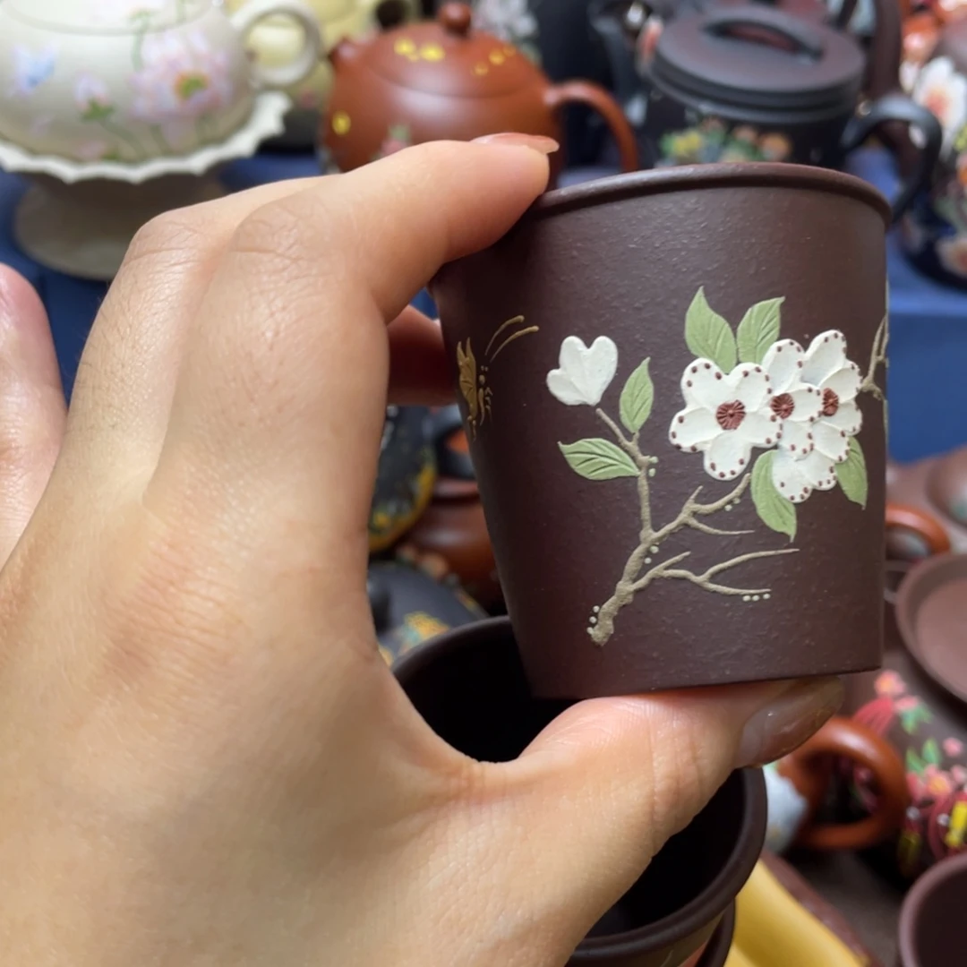 紫砂茶杯紫砂主人杯100cv