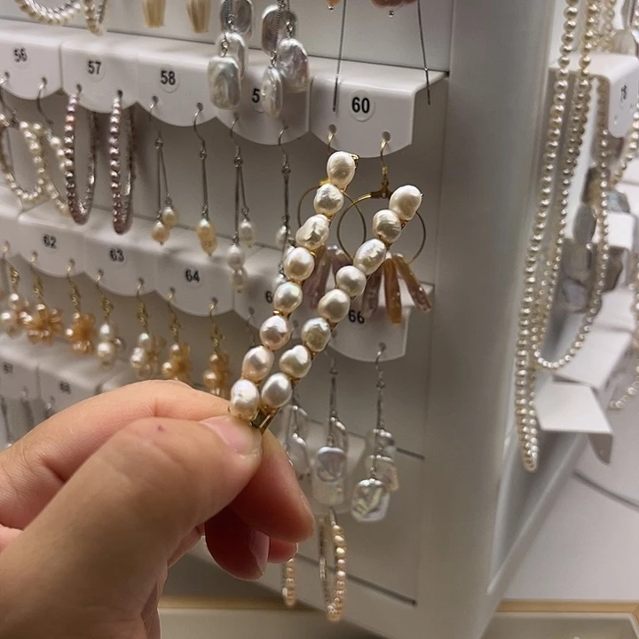 发夹淡水珍珠未镶嵌