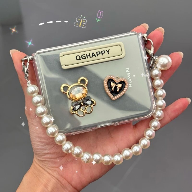 适用华为PuraX透明软壳带支架新款purax典藏版阔折叠硅胶保护壳套