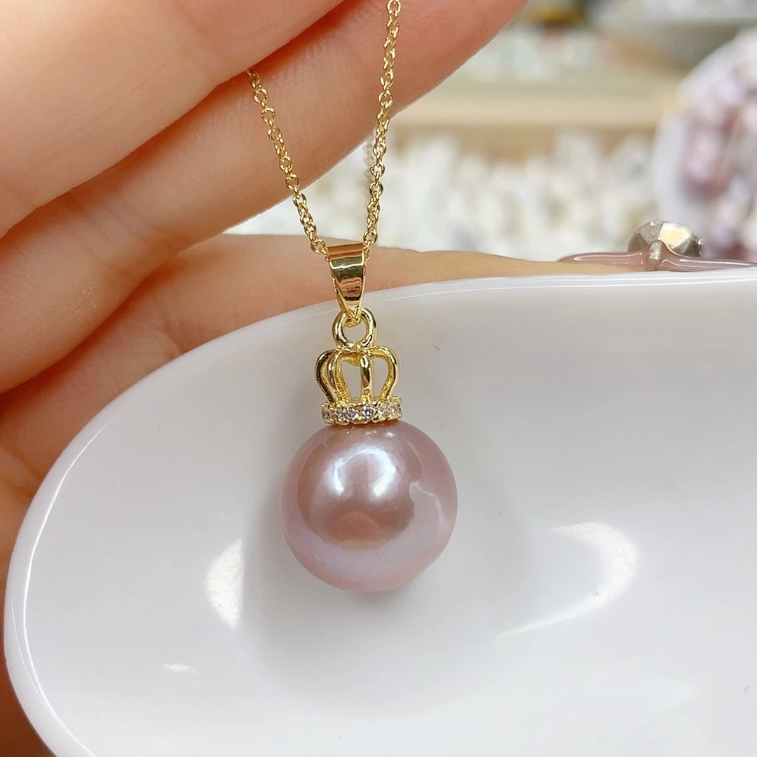 淡水珍珠合金吊坠(赠链)