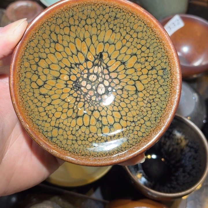 茶盏建窑建盏主人杯