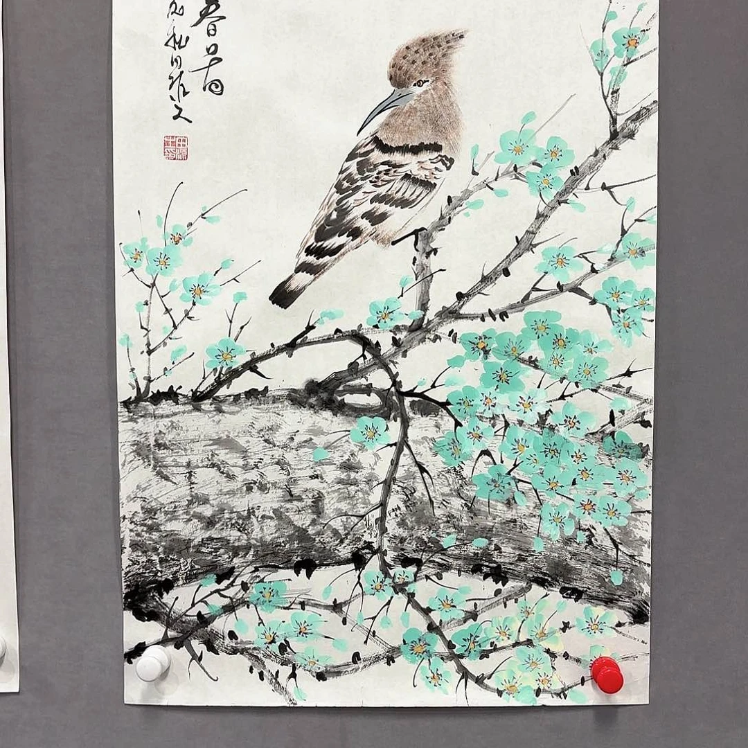 国画国画纯手绘作品请放心去藏