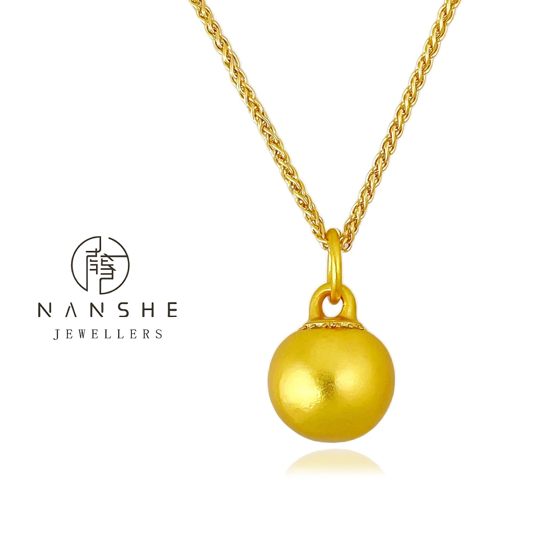 NANSHE南奢 新中式项链轻奢时尚古法坠链百搭