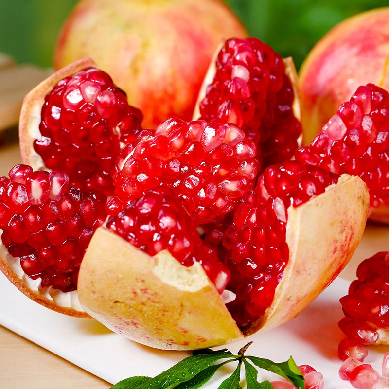 四川高山突尼斯软籽石榴5斤 单果300g+