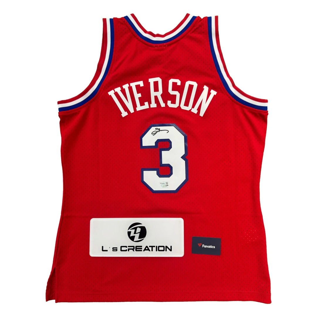 【亲签保真】艾佛森sw亲签球衣带FA证书（可定制装裱或礼盒）