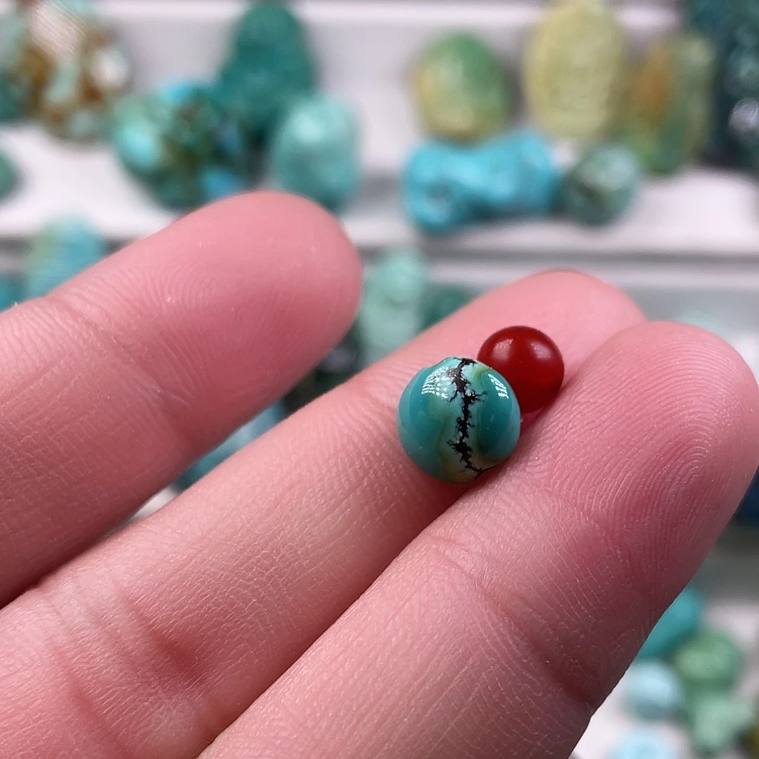 南红玛瑙未镶嵌颈饰