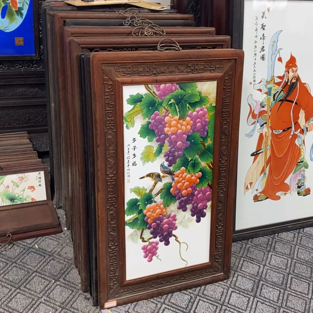 瓷片1米*60*1景德镇瓷板画柴窑烧制