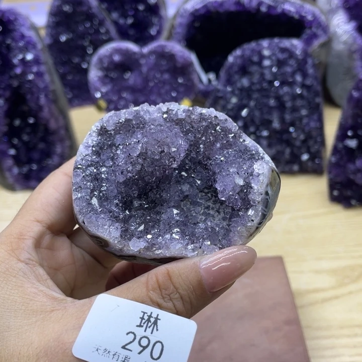 未镶嵌大型摆件（非配饰）紫晶