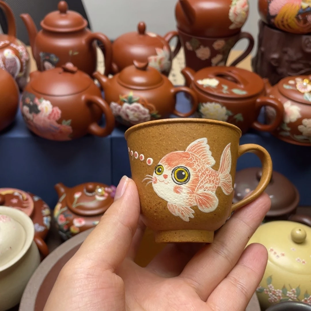 茶杯紫砂紫砂主人杯70cc