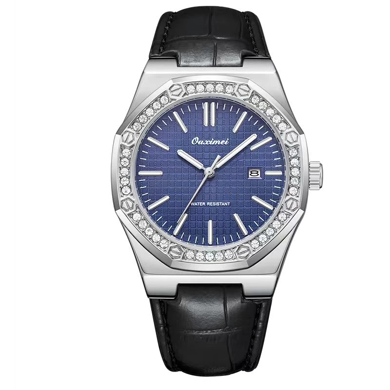 【19号】欧西美新款男士新款潮流气质百搭个性防水男款腕表-夏